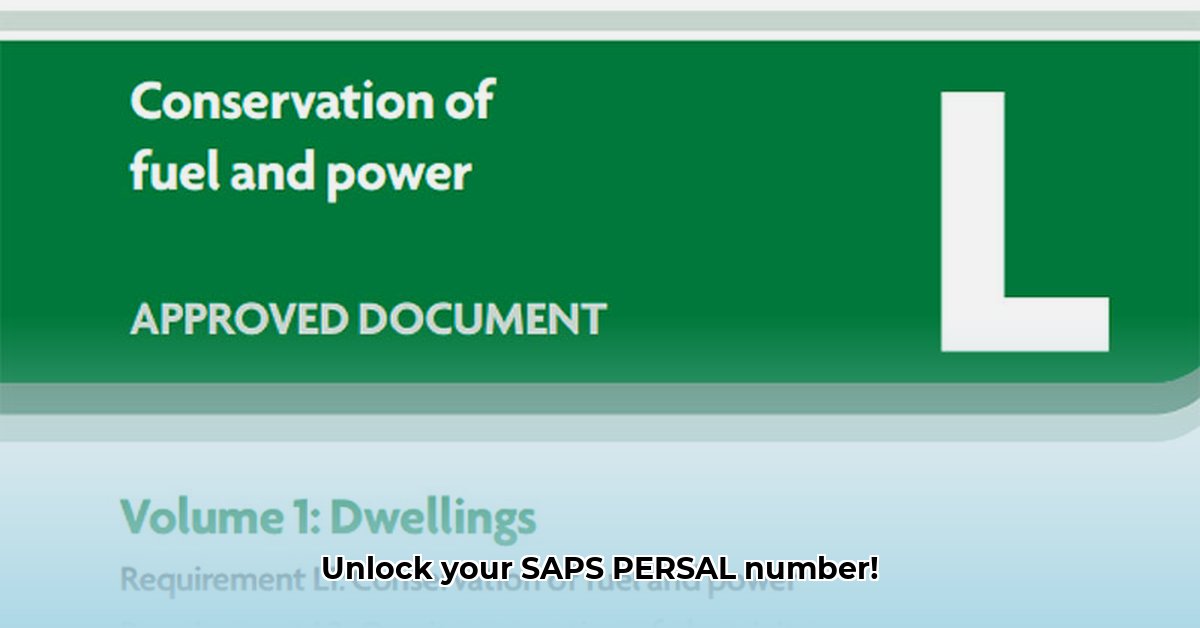 what-is-persal-number-in-saps
